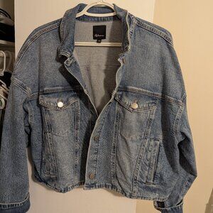 Reitmans XXL cropped jean jacket